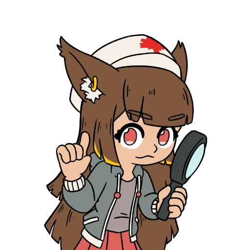 Anubis mascot, pondering